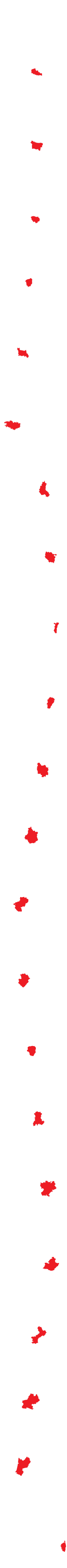 carte des d?partements